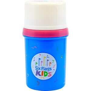 Six Flags Kids 1990s 16oz Theme Park Souvenir Thermos Cup